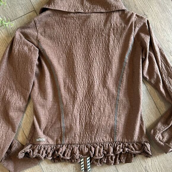 MATILDA JANE PAINT BY NUMBERS BROWN STEALTH JACKET SIZE SMALL - Picture 9 of 10